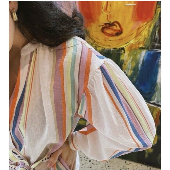 📌 SOLD lemlem x H&M Kaftan Caftan Dress Women’s Large RARE - Picture 3 of 15